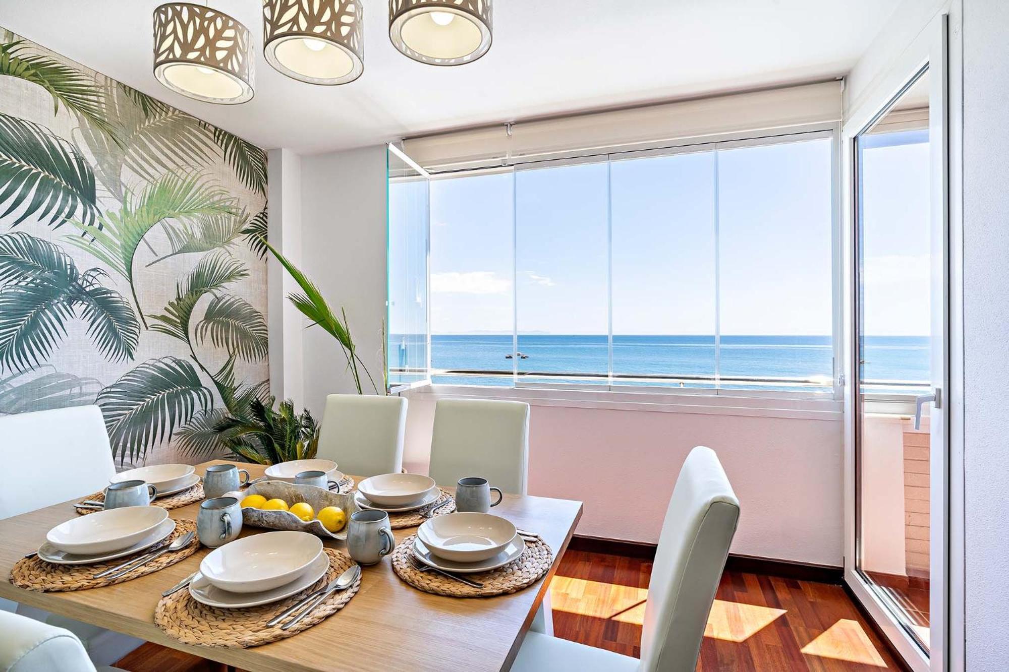 Vista Del Mar Residencial Daire Roquetas de Mar Dış mekan fotoğraf