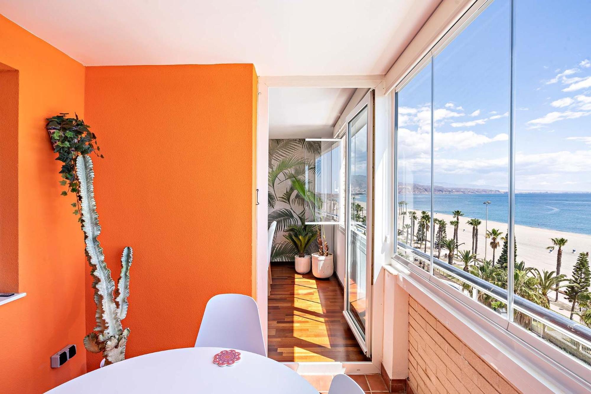 Vista Del Mar Residencial Daire Roquetas de Mar Dış mekan fotoğraf