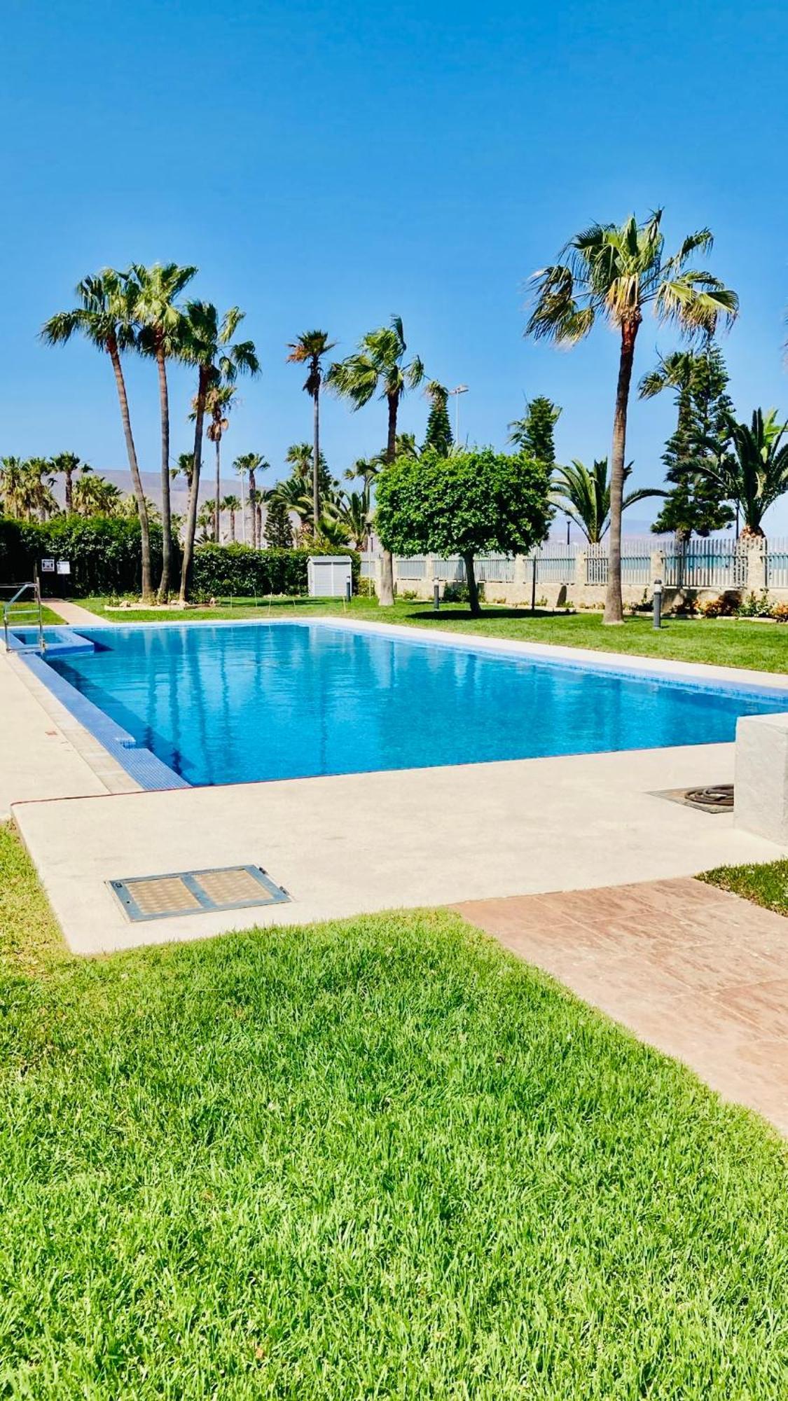 Vista Del Mar Residencial Daire Roquetas de Mar Dış mekan fotoğraf